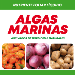 Etiqueta de producto Algas Marinas