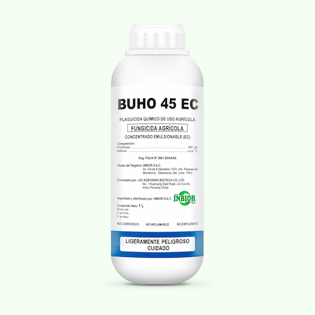 Etiqueta de producto BUHO 45 EC