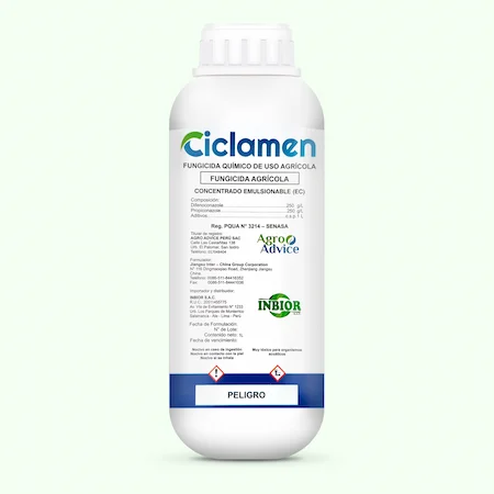 Etiqueta de producto CICLAMEN