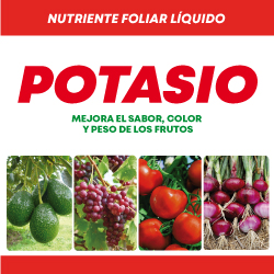 Etiqueta de producto Potasio